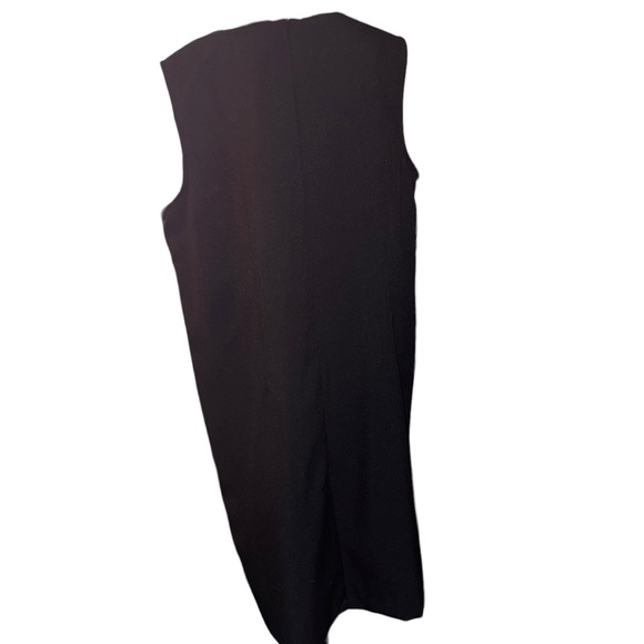 Anthony Richards Women’s Plus Size Black Sheath Dress Sleeveless Size 20W VTG - Picture 2 of 5